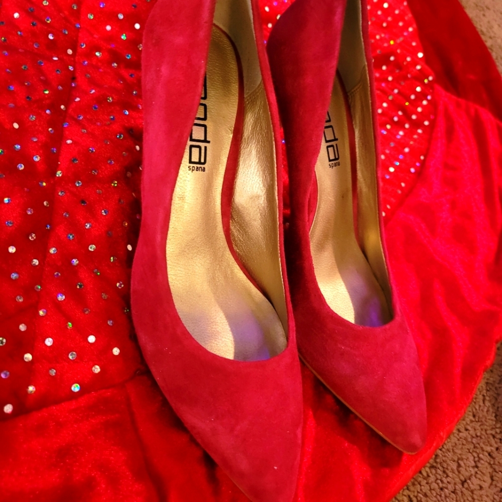 Moda Spana heels. Size 7. Pink